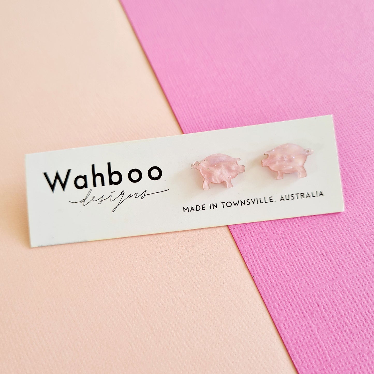 Pig Stud Earrings