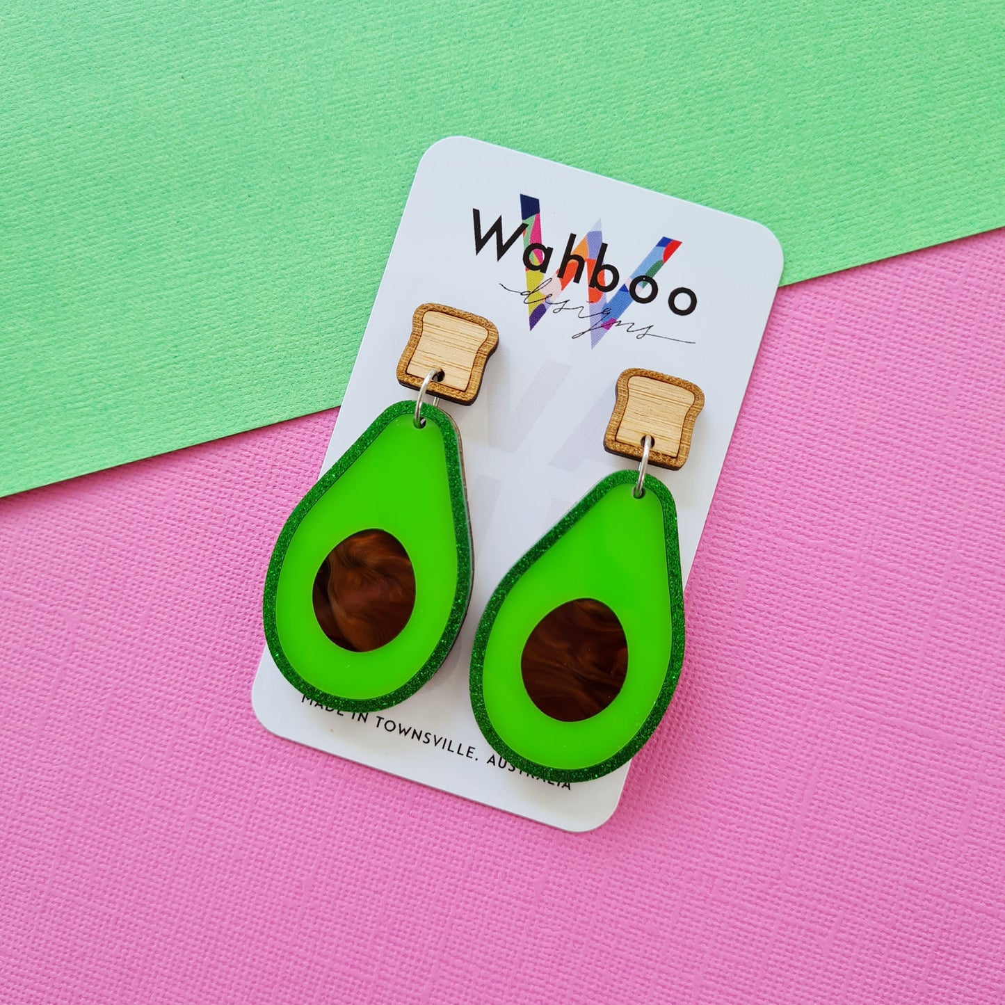 Avo on Toast Dangle Earrings