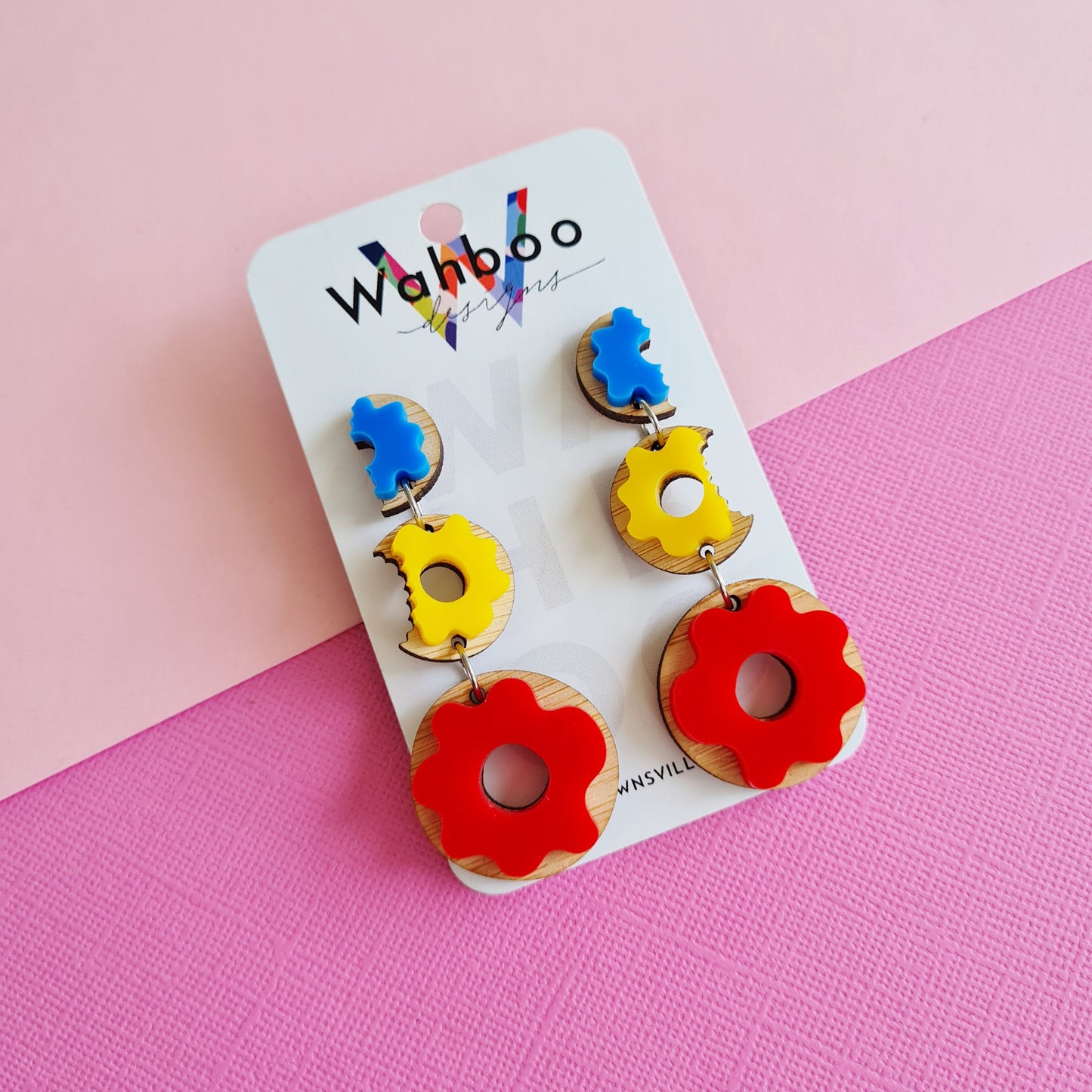 Donuts Dangle Earrings