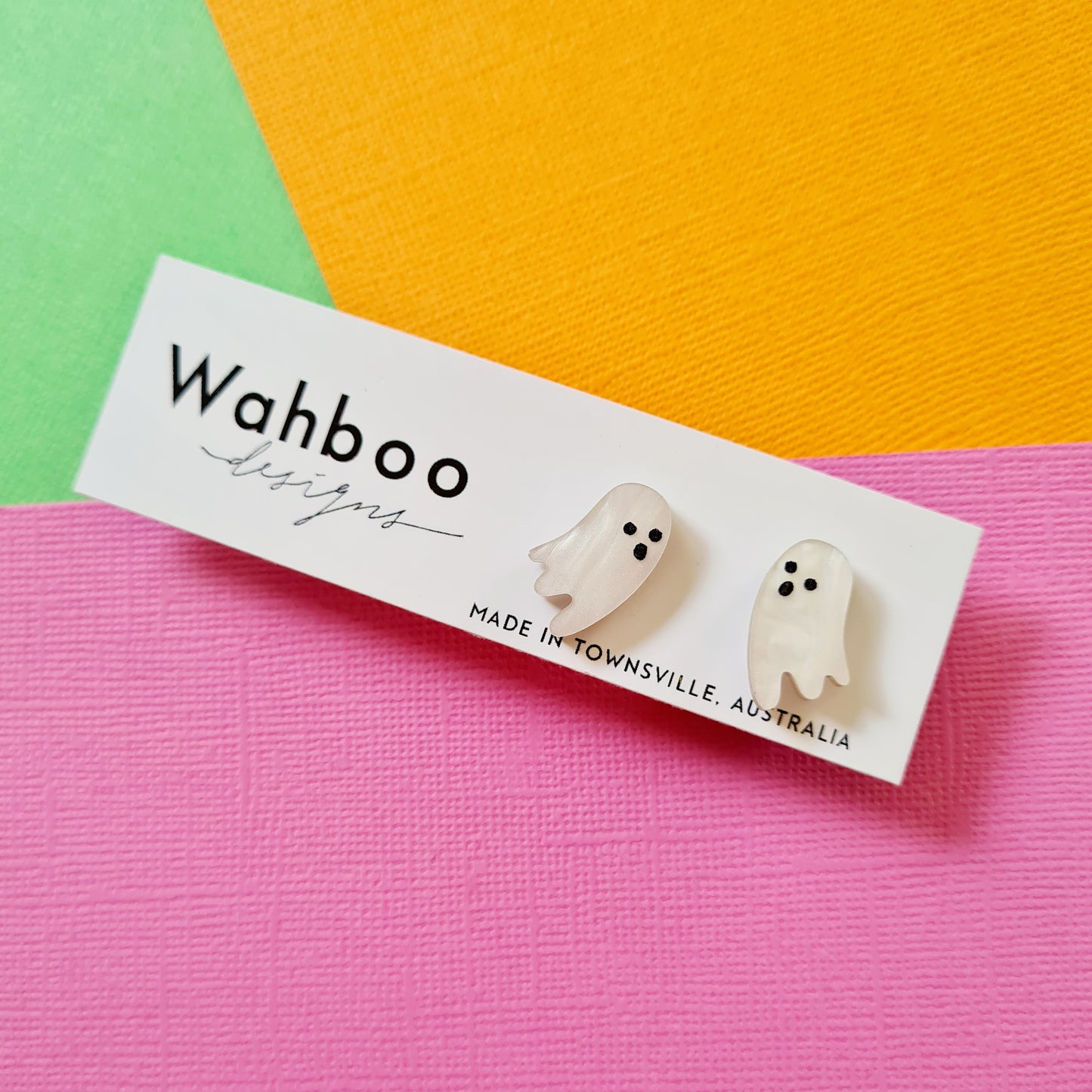 Halloween Ghosts Stud Earrings