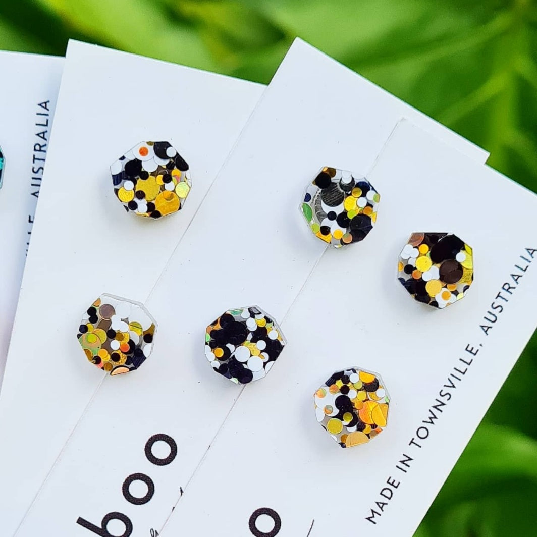 Gem Stud Earrings