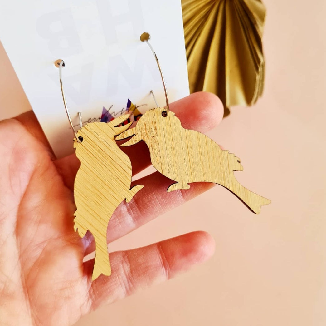 Kookaburra Dangle Earrings