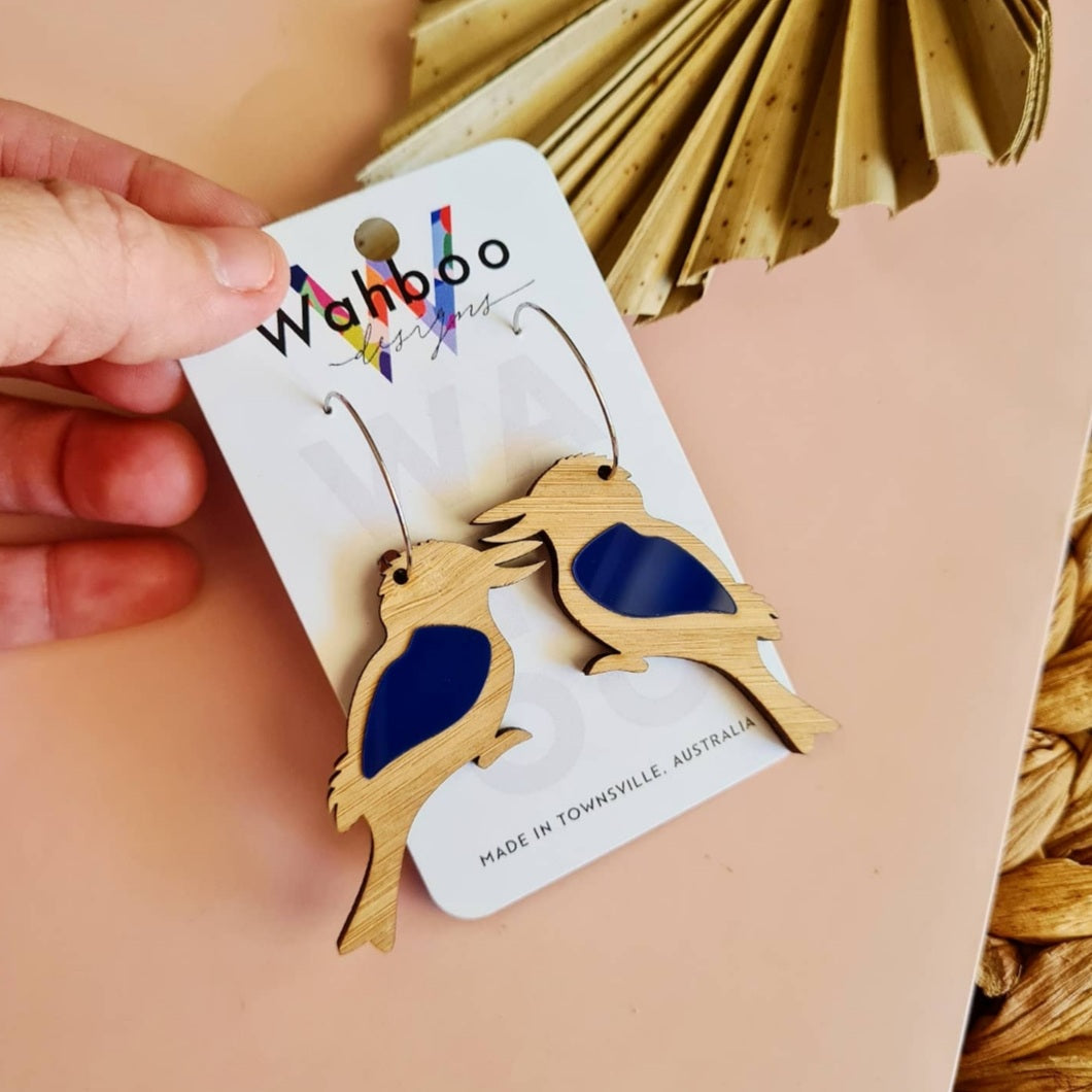 Kookaburra Dangle Earrings