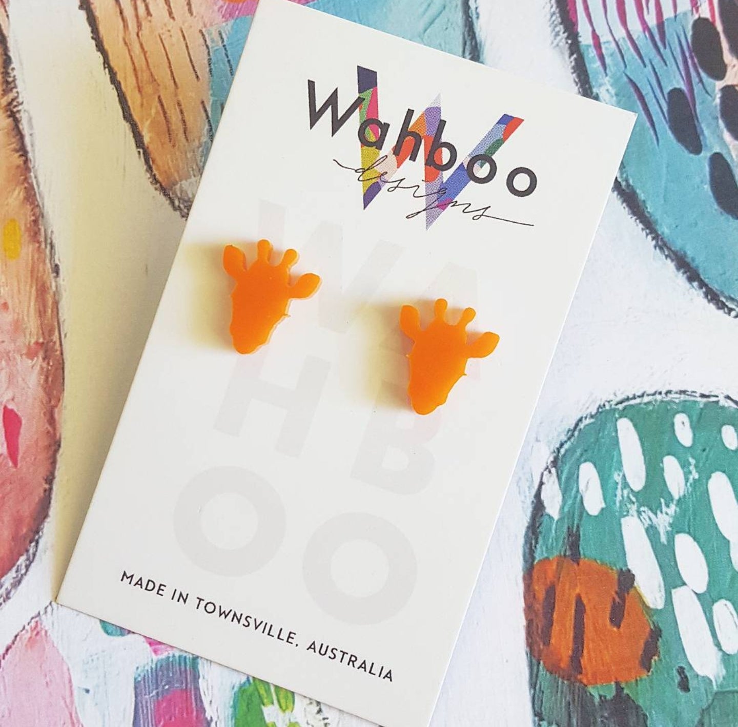 Giraffe Stud Earrings