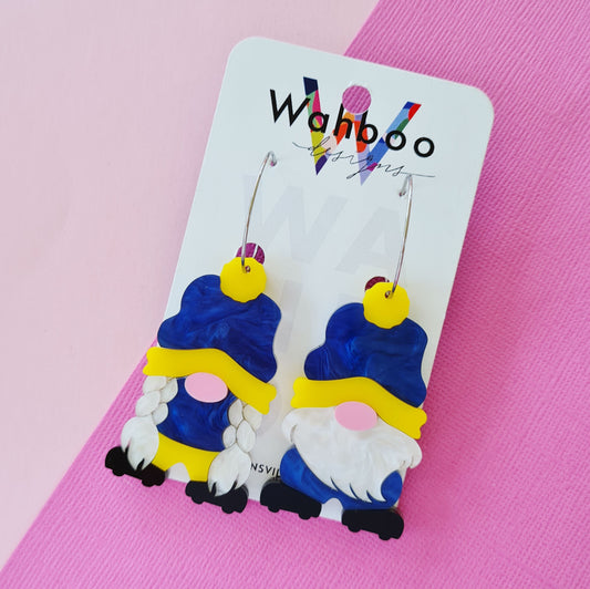 Gnome Dangle Earrings