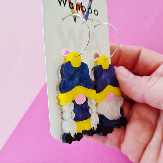 Gnome Dangle Earrings