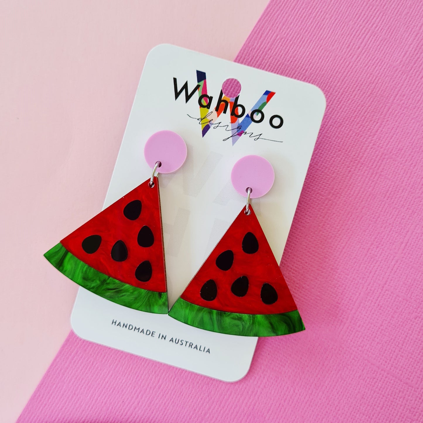 Watermelon Dangle Earrings