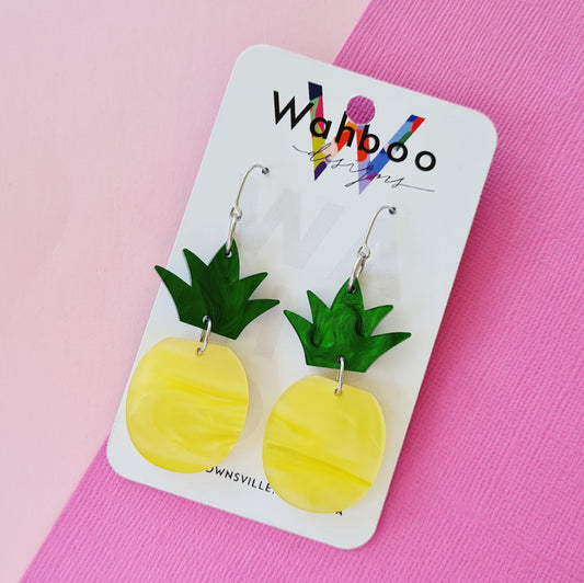 Patsy Pineapple Dangle Earrings