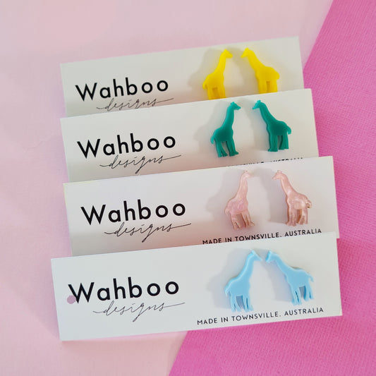 Giraffe Stud Earrings