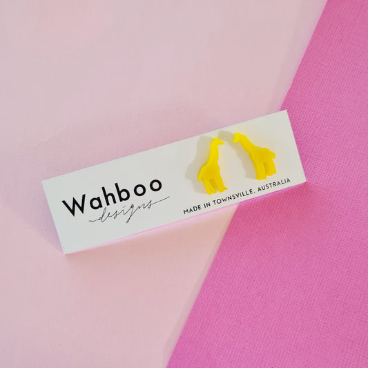 Giraffe Stud Earrings