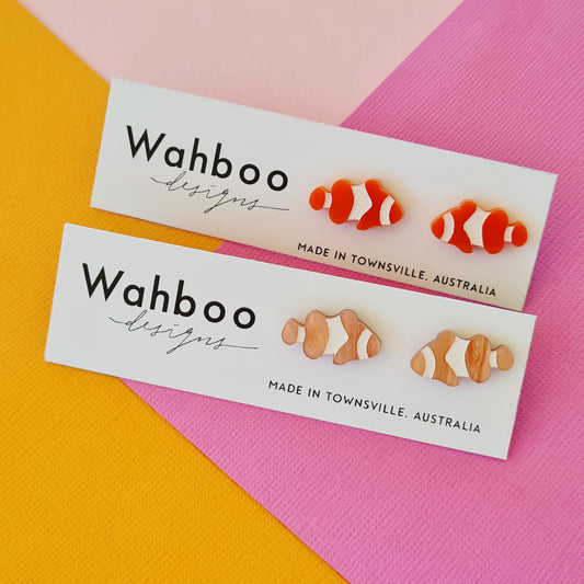 Clownfish Stud Earrings