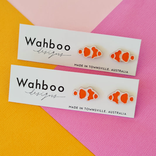 Clownfish Stud Earrings
