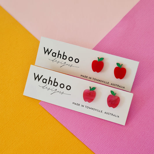 Apple Stud Earrings