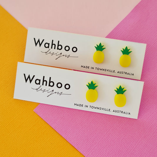 Pineapple Stud Earrings