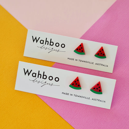 Watermelon Stud Earrings