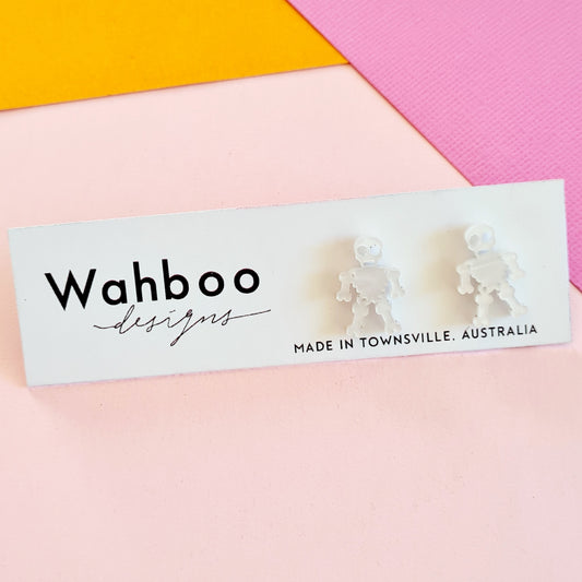 Halloween Skeleton Stud Earrings