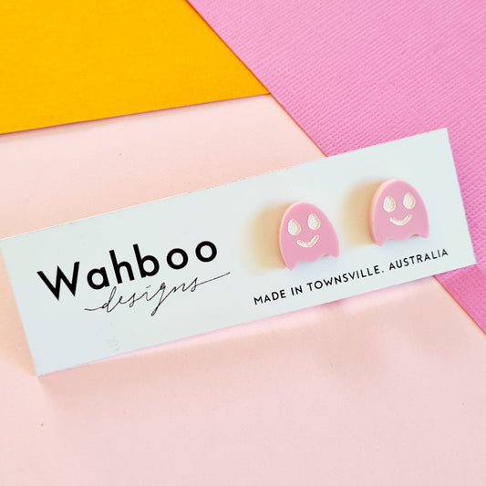 Cutie Patootie Ghost Stud Earrings