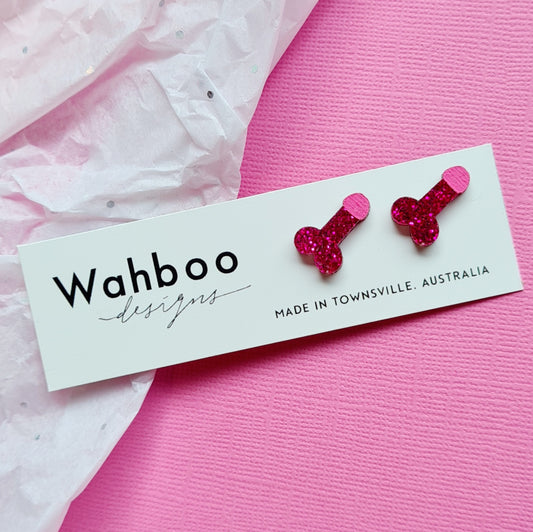 Penis Stud Earrings