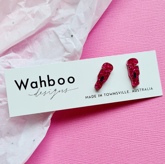 Vibrator Stud Earrings