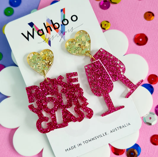 Raise Your Glass Dangles