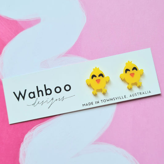 Easter Chick Stud Earrings