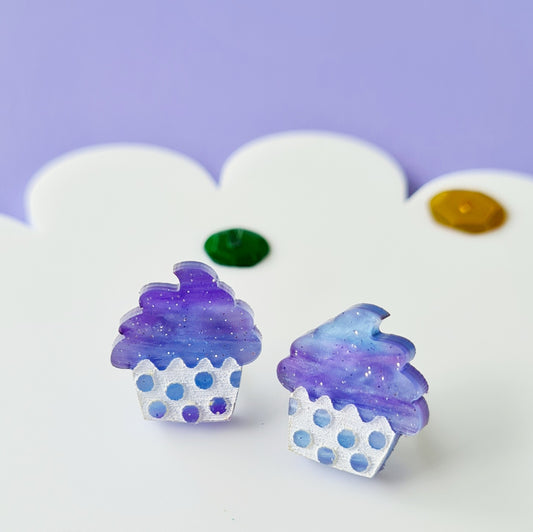 Cupcake Stud Earrings