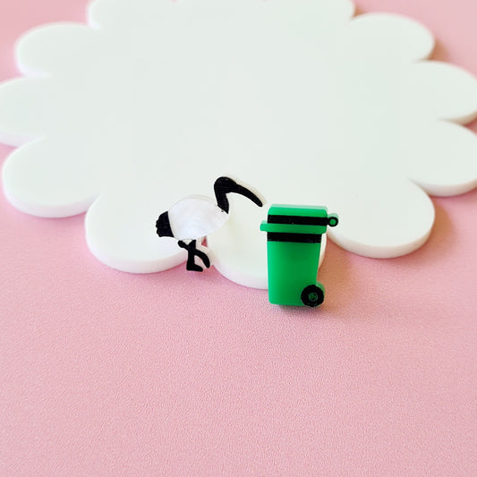 Ibis Bin Chicken Stud Earrings