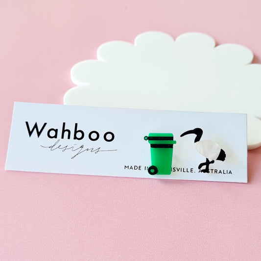 Ibis Bin Chicken Stud Earrings