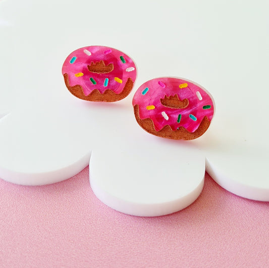 Donut Stud Earrings