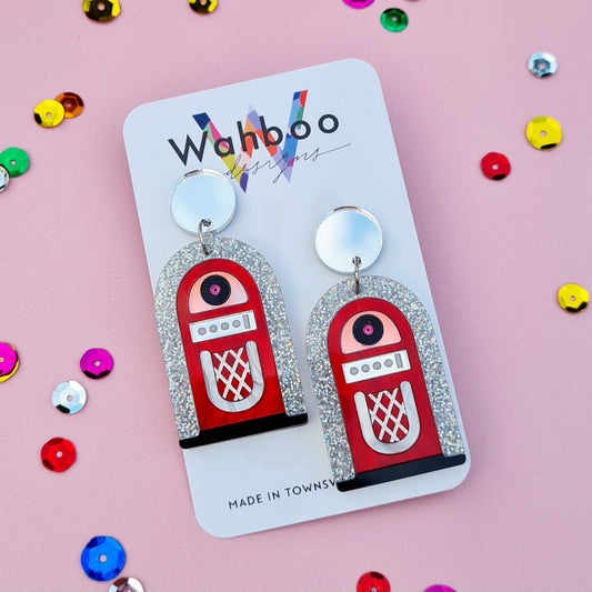 Jukebox Dangle Earrings