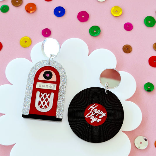 Jukebox Dangle Earrings