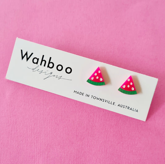 Watermelon Stud Earrings