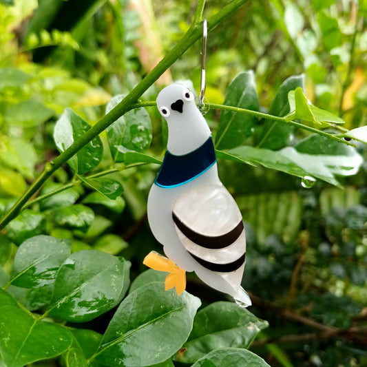 Pigeon Dangle Earrings