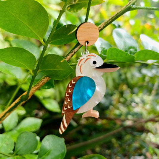 Kookaburra Dangle Earrings