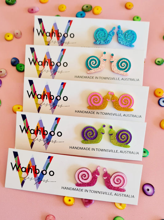 Snail Stud Earrings