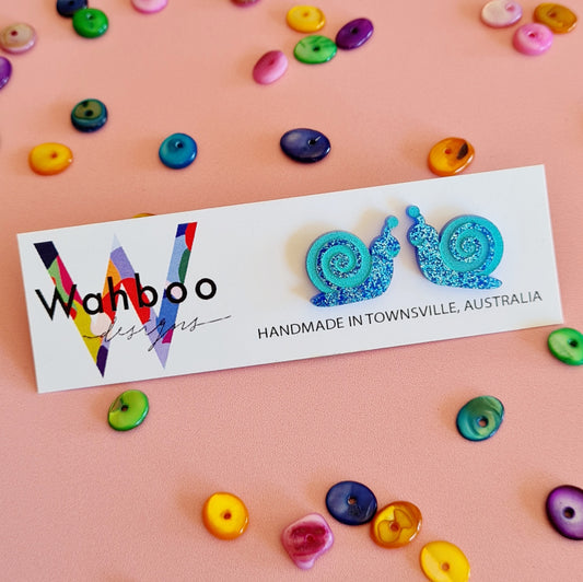 Snail Stud Earrings