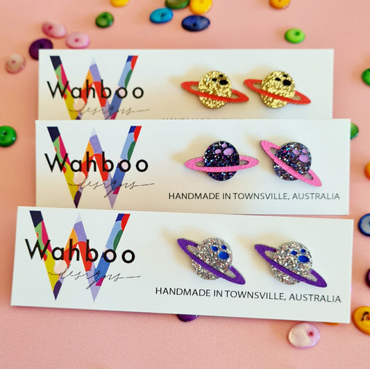 Planet Stud Earrings
