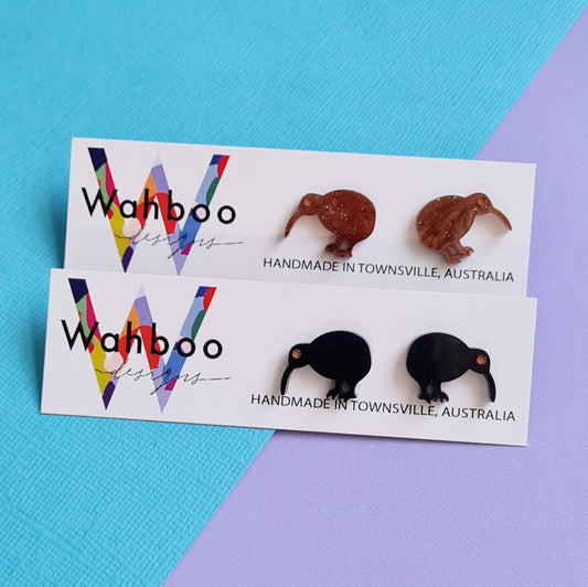 Kiwi Stud Earrings