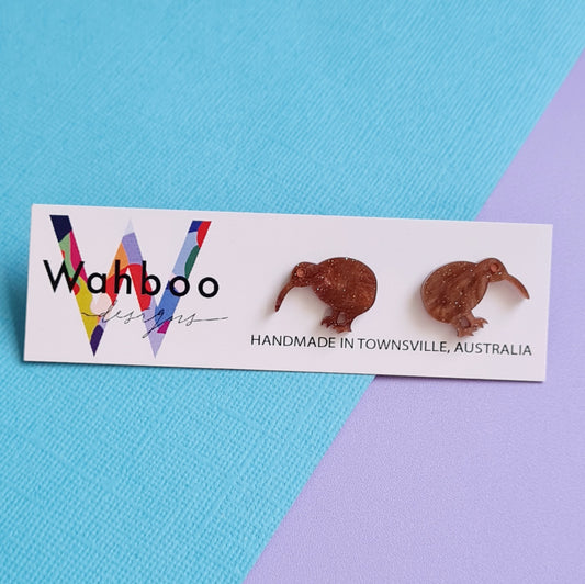Kiwi Stud Earrings