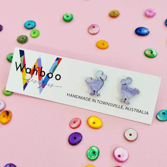 Dodo Bird Stud Earrings