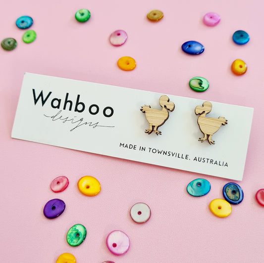 Dodo Bird Stud Earrings