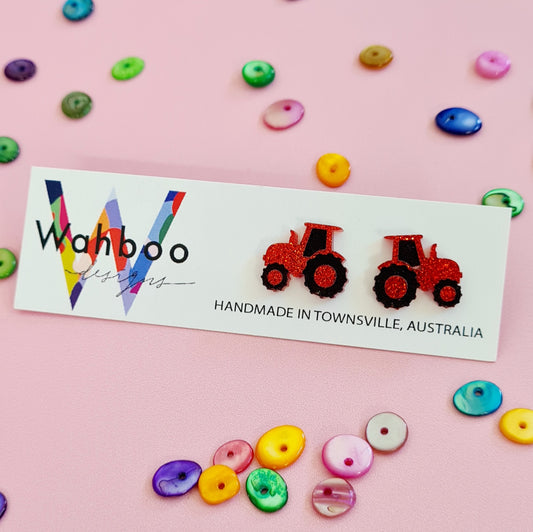 Tractor Stud Earrings
