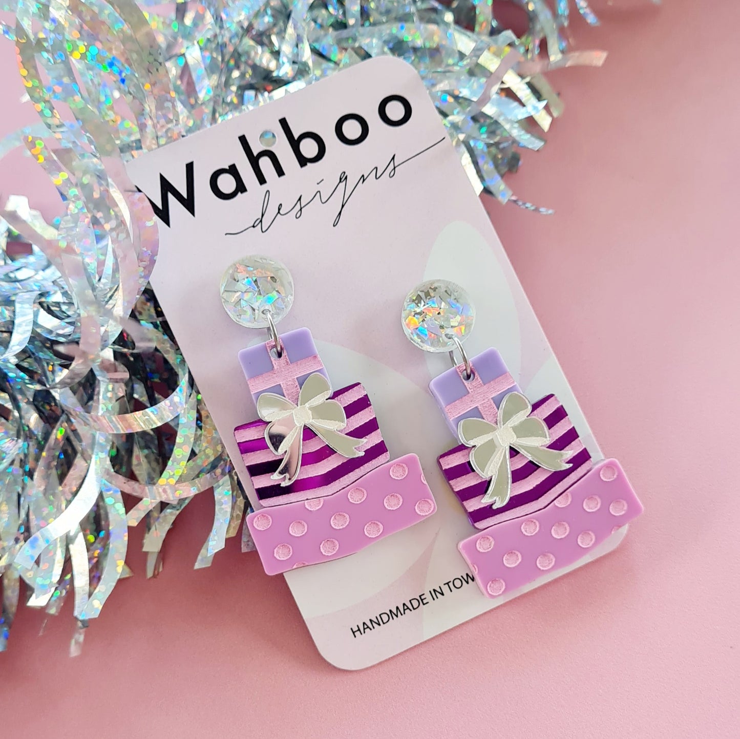 Christmas Presents Dangle Earrings
