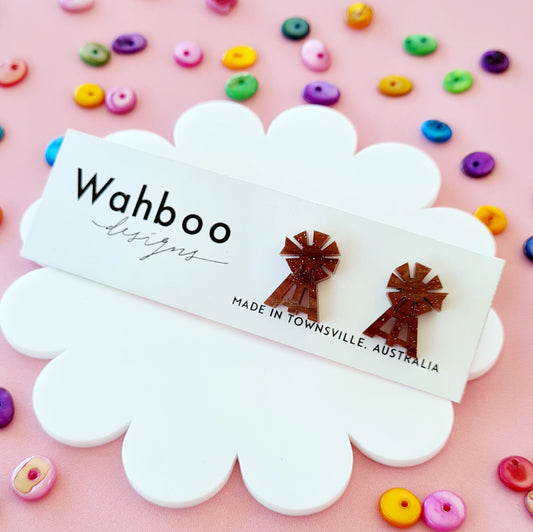 Windmill Stud Earrings