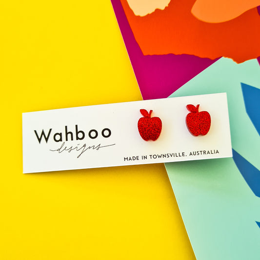 Apple Stud Earrings