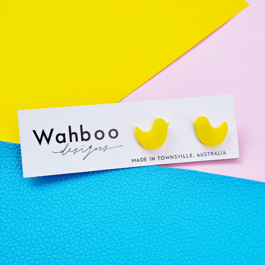 Rubber Ducky Stud Earrings