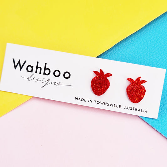 Strawberry Stud Earrings