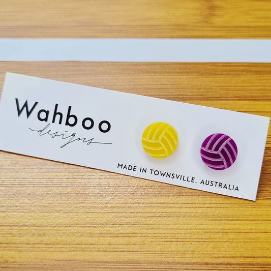 Netball Stud Earrings