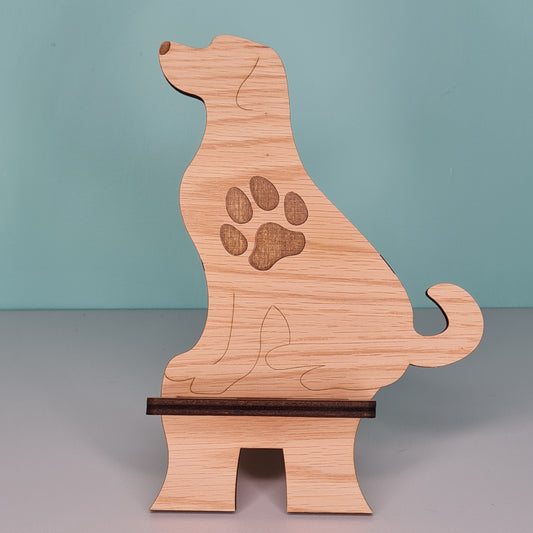 Labrador Dog Mobile Phone Stand