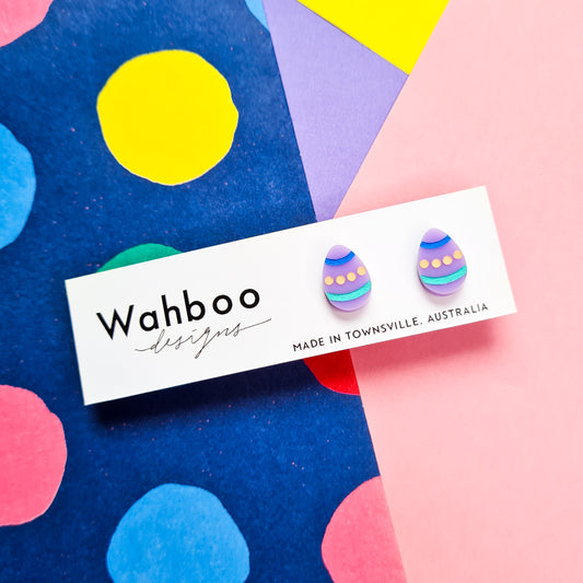 Easter Egg Stud Earrings